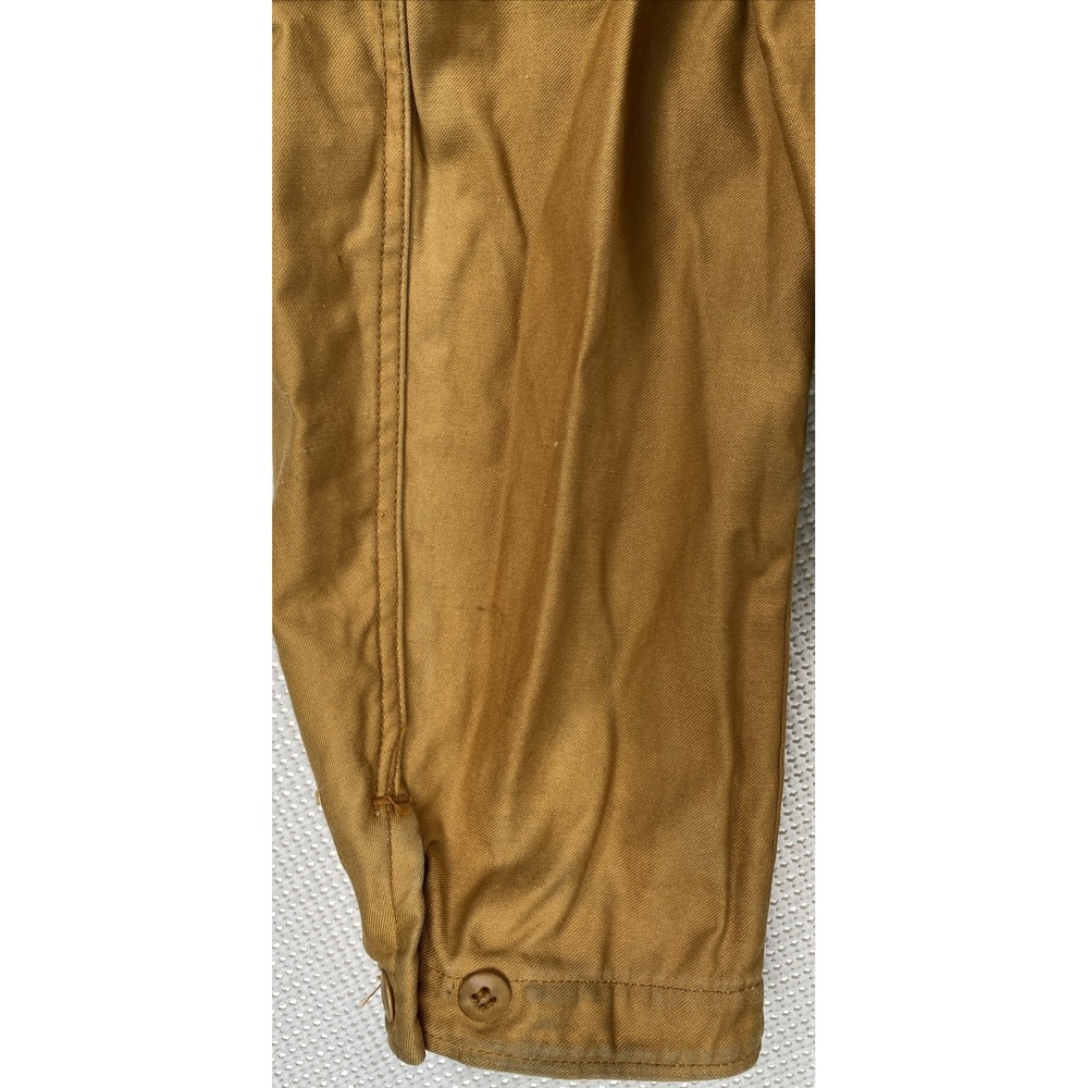 Vintage American Outfitters Game Hunting Jacket Beige Corduroy Collar USA - Picture 14 of 15